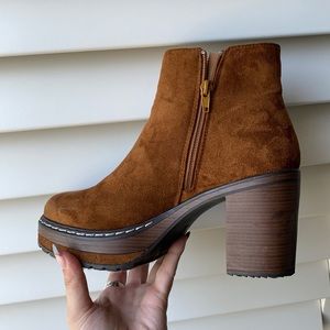 PLATFORM ANKLE BOOTS